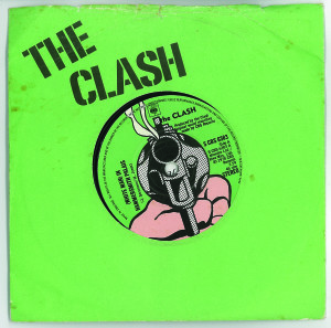 The Clash, (White man) in Hammersmith Palais e.p., 1978, pochette, 18x18, collezione privata Rome