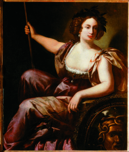 Artemisia Gentileschi Minerva 1635 circa Olio su tela, cm 131 x 103 Iscrizioni: firmato sull’egida: “ARTEMISIA GENTILESCHI FACIEBAT” Firenze, Galleria degli Uffizi, inv. 1980 n. 8557 © 2011. Foto Scala, Firenze - su concessione del Ministero per i Beni e le Attività Culturali