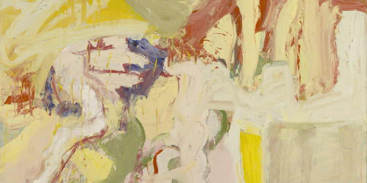 Willem de Kooning (American, born the Netherlands. 1904-1997) Montauk I 1969 Oil on canvas 88 x 77" (223.5 x 195.6 cm) Wadsworth Atheneum Museum of Art, Hartford, CT. The Ella Gallup Sumner and Mary Catlin Sumner Collection Fund. © 2011 The Willem de Kooning Foundation/Artists Rights Society (ARS), New York